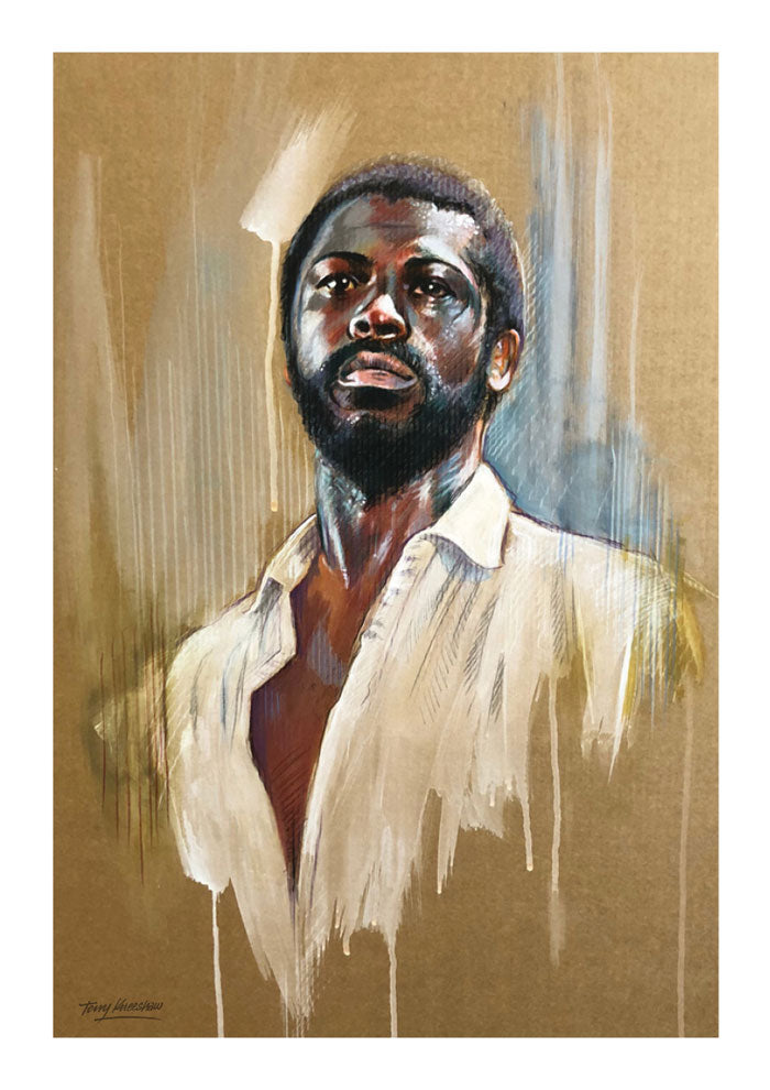 Teddy "Teddy Bear" Pendergrass A2 Framed Print (Copy)