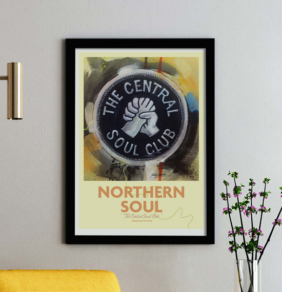 Central Soul Club Framed A3 Print