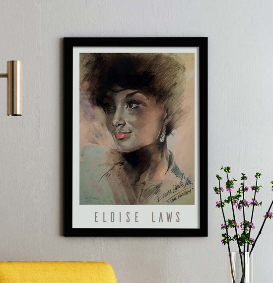 Terry Kneeshaw Eloise Laws A3 Framed Print