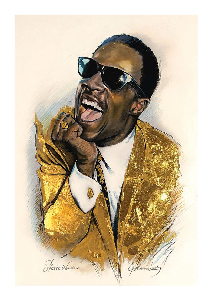 Stevie - Let Me Hear Ya Say Yeah!! A3 Framed Print