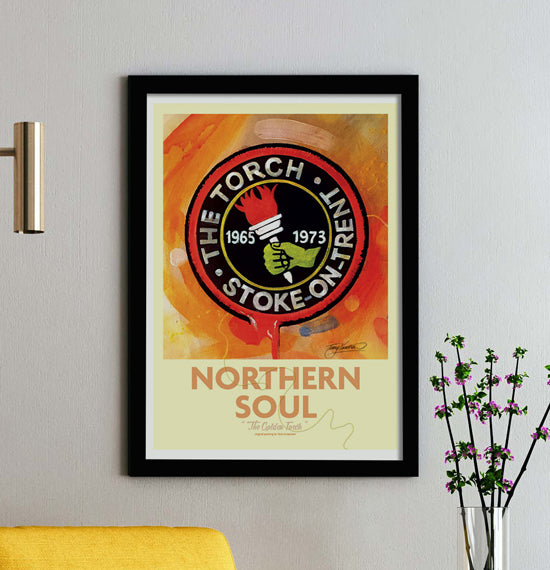 Wigan Casino The Torch A3 Framed Print