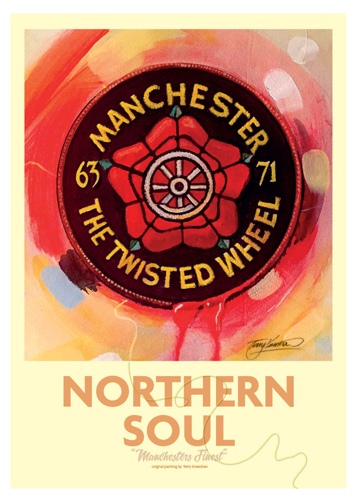 The Twisted Wheel Manchester Northern Soul A3 Framed Print